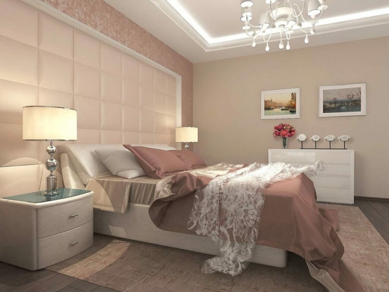 Кремовая спальня. 35+ идей создания для светлого и теплого интерьера