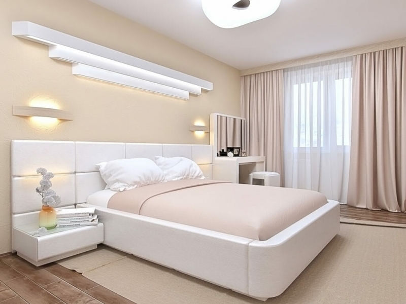 Кремовая спальня. 35+ идей создания для светлого и теплого интерьера