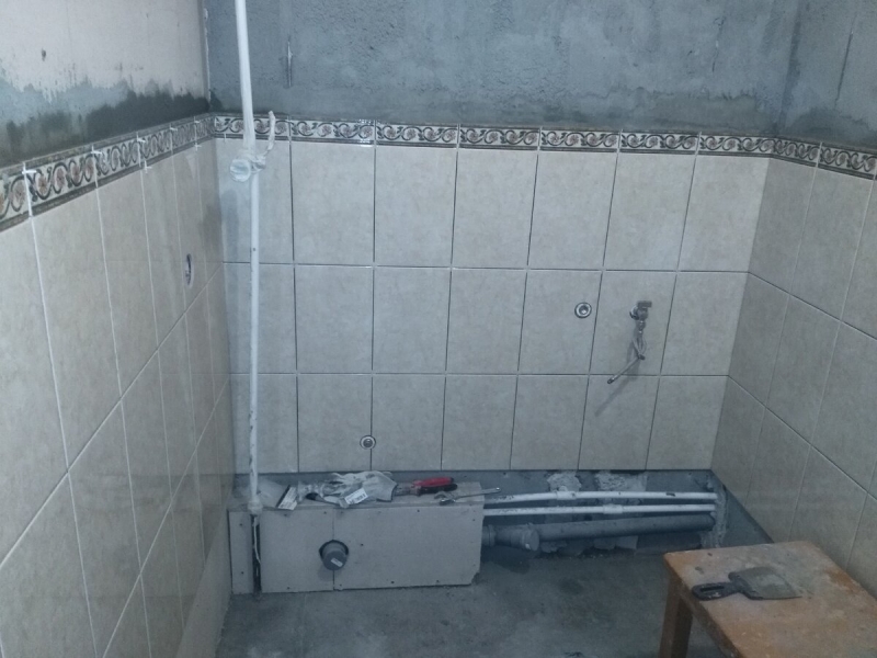 Закончили ремонт ванной комнаты (12.09 - 26.09.2020)