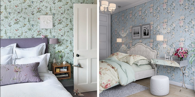 Обои для маленькой спальни: какие нужно выбирать, чтобы сделать комнату красивой, уютной и визуально просторной