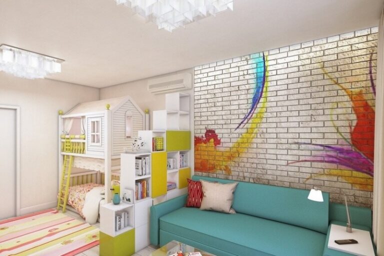 Дизайн комнаты для мальчика и девочки в одной комнате
