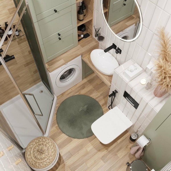 10 советов, как зрительно увеличить маленькую ванную комнату