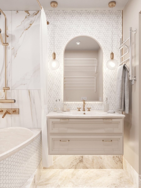10 советов, как зрительно увеличить маленькую ванную комнату