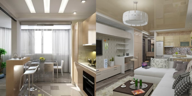 Дизайн кухни гостиной 2023: новые варианты дизайна и тренды