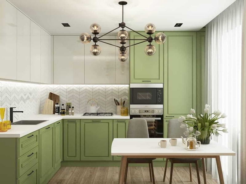 Кухонный гарнитур 2023: цвет, последние тенденции и модные стили дизайна