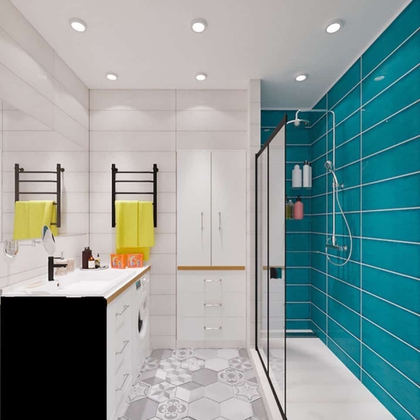 Плитка для ванной 2023: преимущества, виды и новинки дизайна плитки