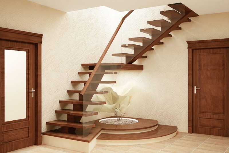 Лестница на второй этаж частного дома – какой она должна быть?