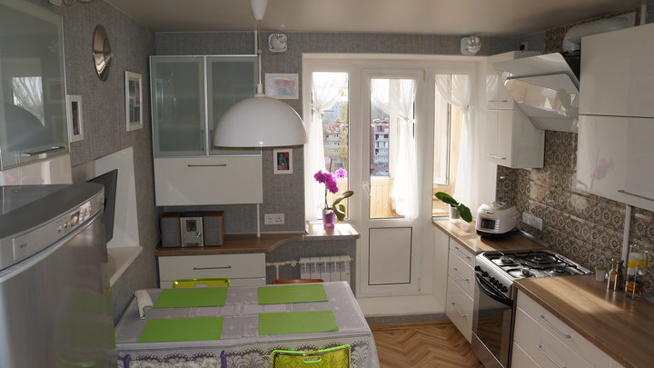 Кухня: кабинет мамы в скандинавском стиле