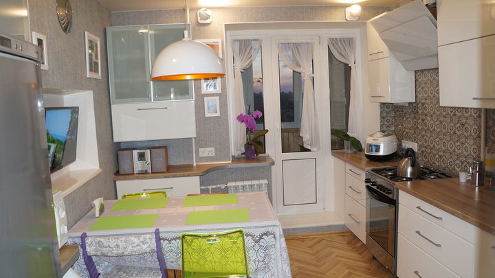 Кухня: кабинет мамы в скандинавском стиле