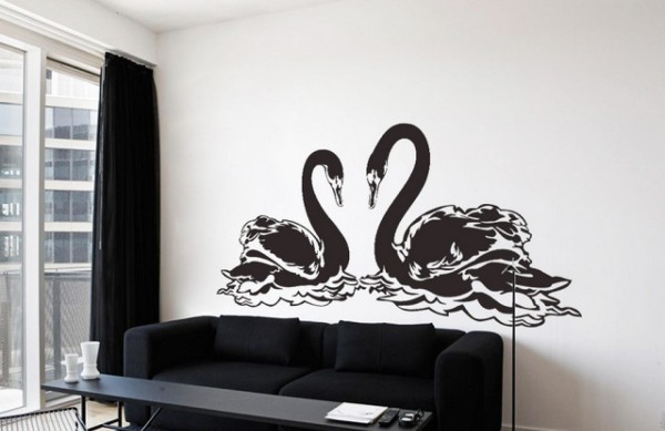 Что можно нарисовать на стене в комнате. Красивые рисунки на стене в комнате своими руками — нетривиальное украшение современного интерьера