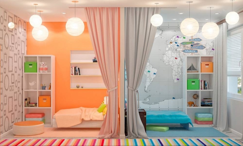 Как оформить детскую комнату — советы дизайнеров