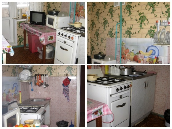 Хрупкая девушка смогла отремонтировать кухню площадью 7 кв. м всего за 40 000 рублей