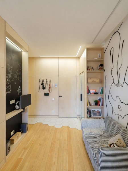 Может ли интерьер фанерной квартиры быть стильным?